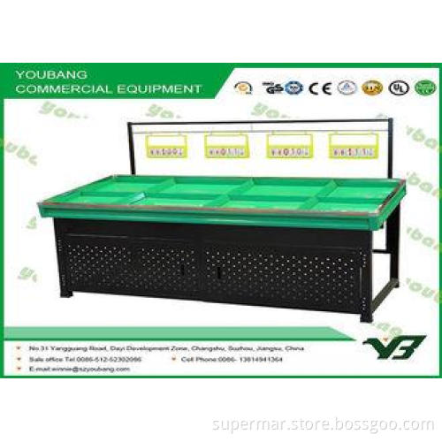 Promotional Stand Fruit Vegetable Display Rack and Shelf fo